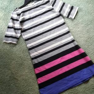 Striped knit large girls size